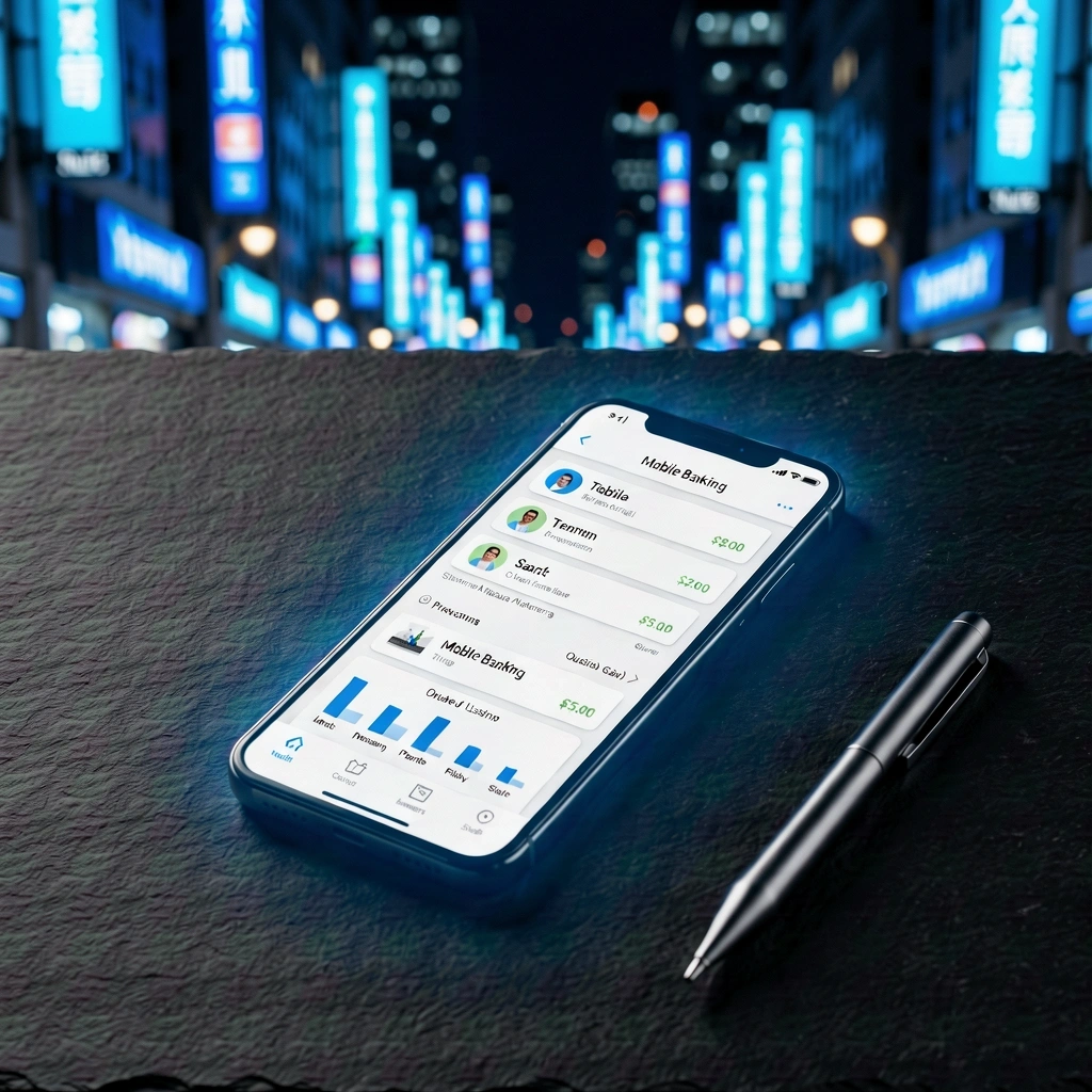 Mobile banking interface